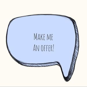 I Welcome and accept reasonable offers!